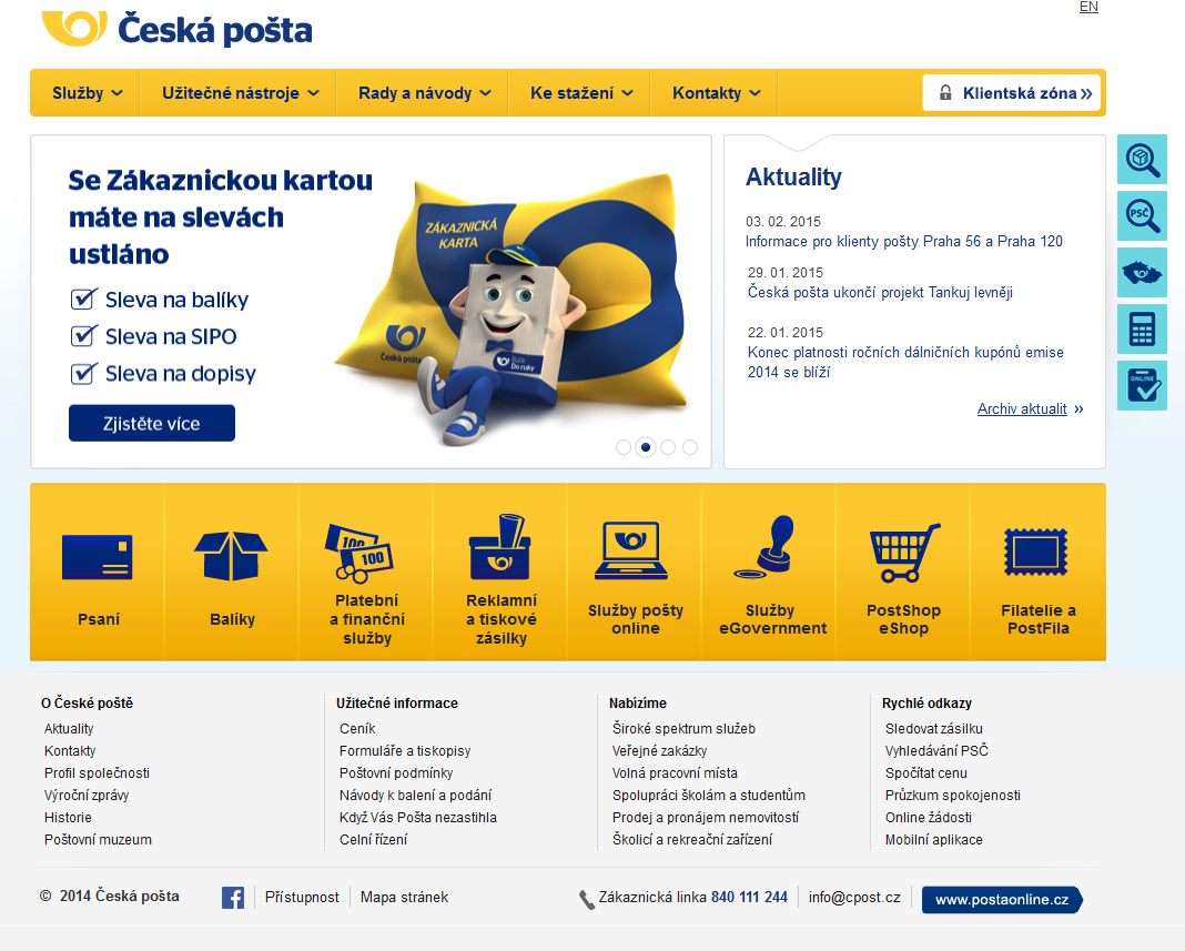 Odhlášení z klientské zóny