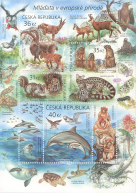 European Animals with their Young