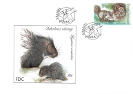 European Animals with their Young