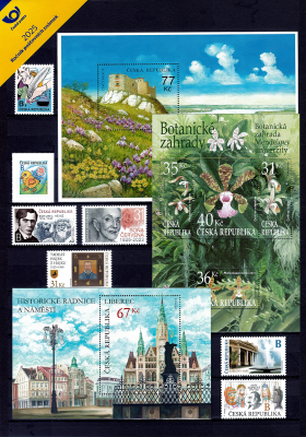 Mounted stamps -  annual set 2025