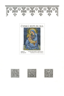 Works of Art on Postage Stamps: Vyšehrad Madonna