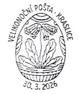 Velikonoční pošta, Kraslice
