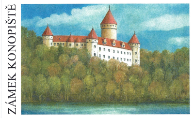 stamp booklet - Beauties of our country: Konopiště Chateau