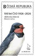 100 let ČSO – vlaštovka obecná