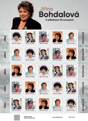 Jiřina Bohdalová k příležitosti 95. narozenin