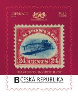 USA 24 CENTS – INVERTED JENNY