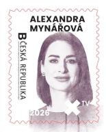 XTV – Alexandra Mynářová, fialová
