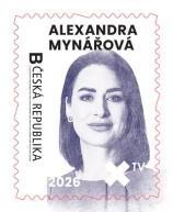 XTV – Alexandra Mynářová, modrá