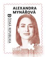 XTV – Alexandra Mynářová, červená