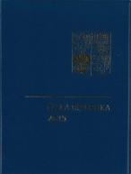 Známkový ročník s černotiskem 2015