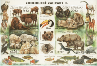 Nature Protection - Zoological Gardens II. - miniature sheet