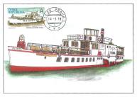 Historické dopravní prostředky: Kolesový parník Vltava