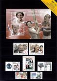 Mounted stamps -  annual set